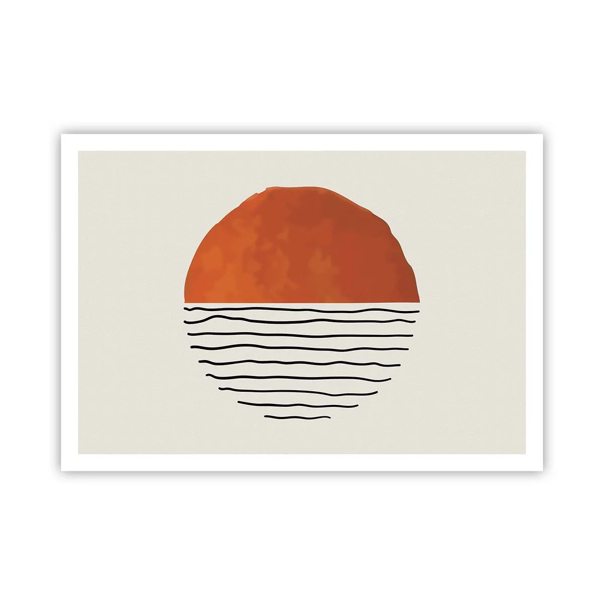 Poster - In het Japanse klimaat - 100x70 cm