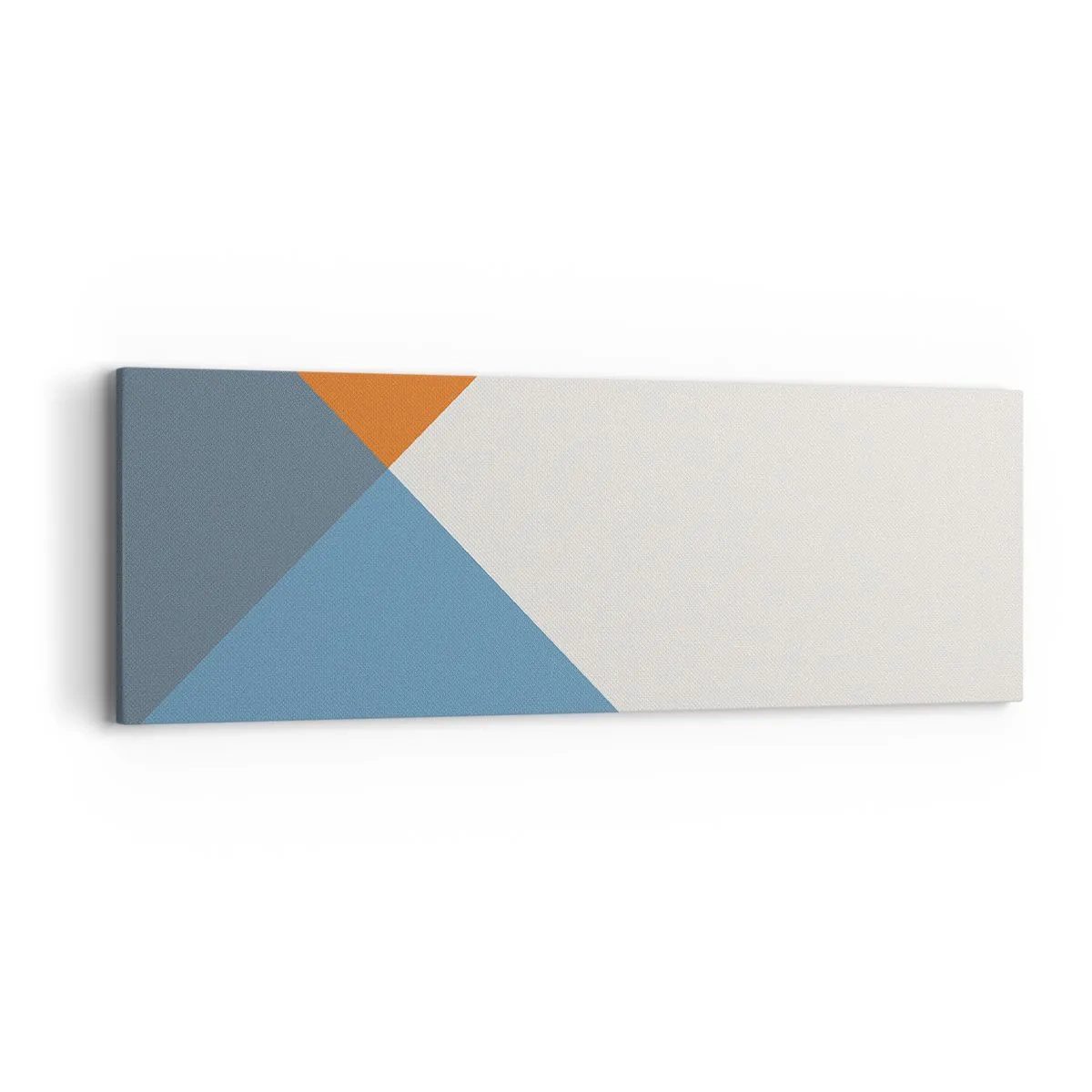 Schilderen op canvas - In een hoekje… - 90x30 cm