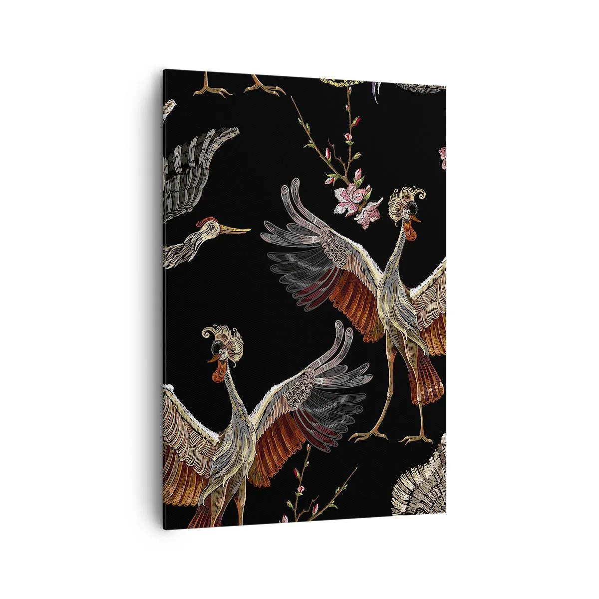 Schilderen op canvas - Een sprookjesvogel - 70x100 cm