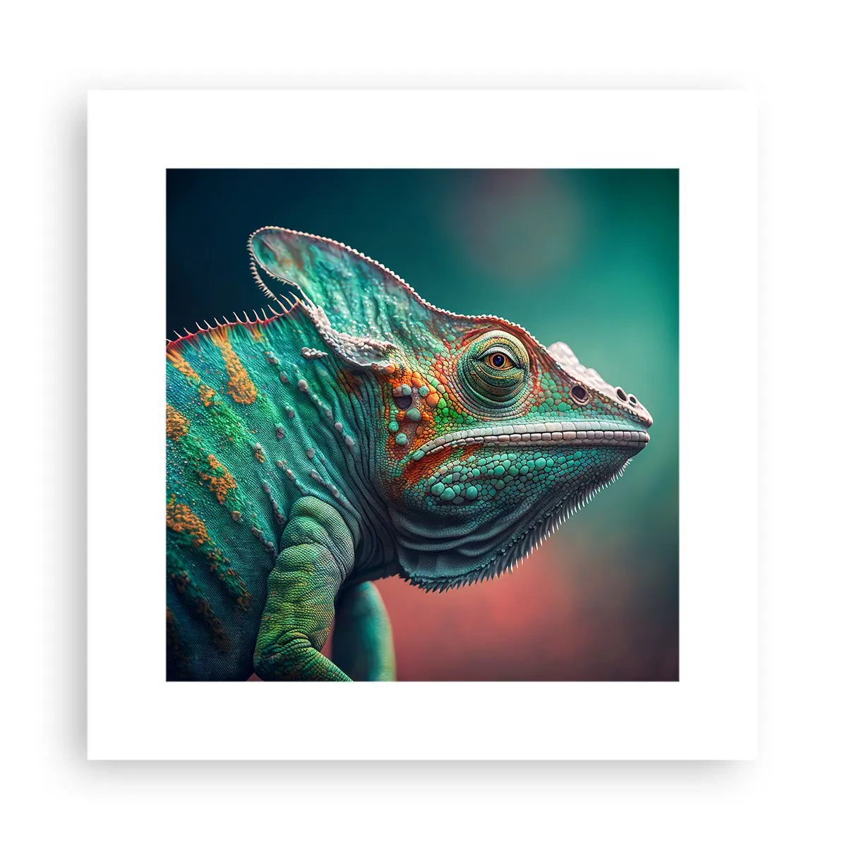 Poster - Jij ziet mij? Niet goed… - 30x30 cm