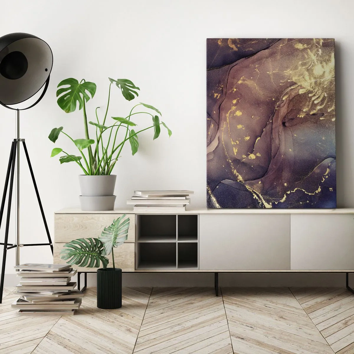 Schilderen op canvas - Materie en geest - 50x70 cm