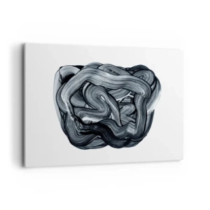 Schilderen op canvas - Het is niet zo eenvoudig - 120x80 cm