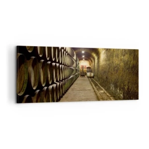 Schilderen op canvas - Het is goed om te gaan liggen - 100x40 cm