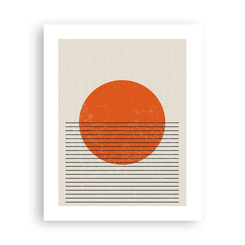 Poster - Altijd de zon - 40x50 cm