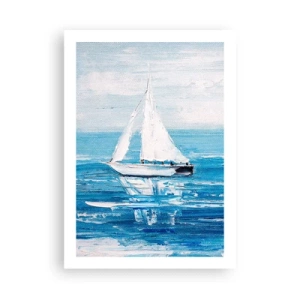 Poster - Met een vriend aan mijn zijde - 50x70 cm