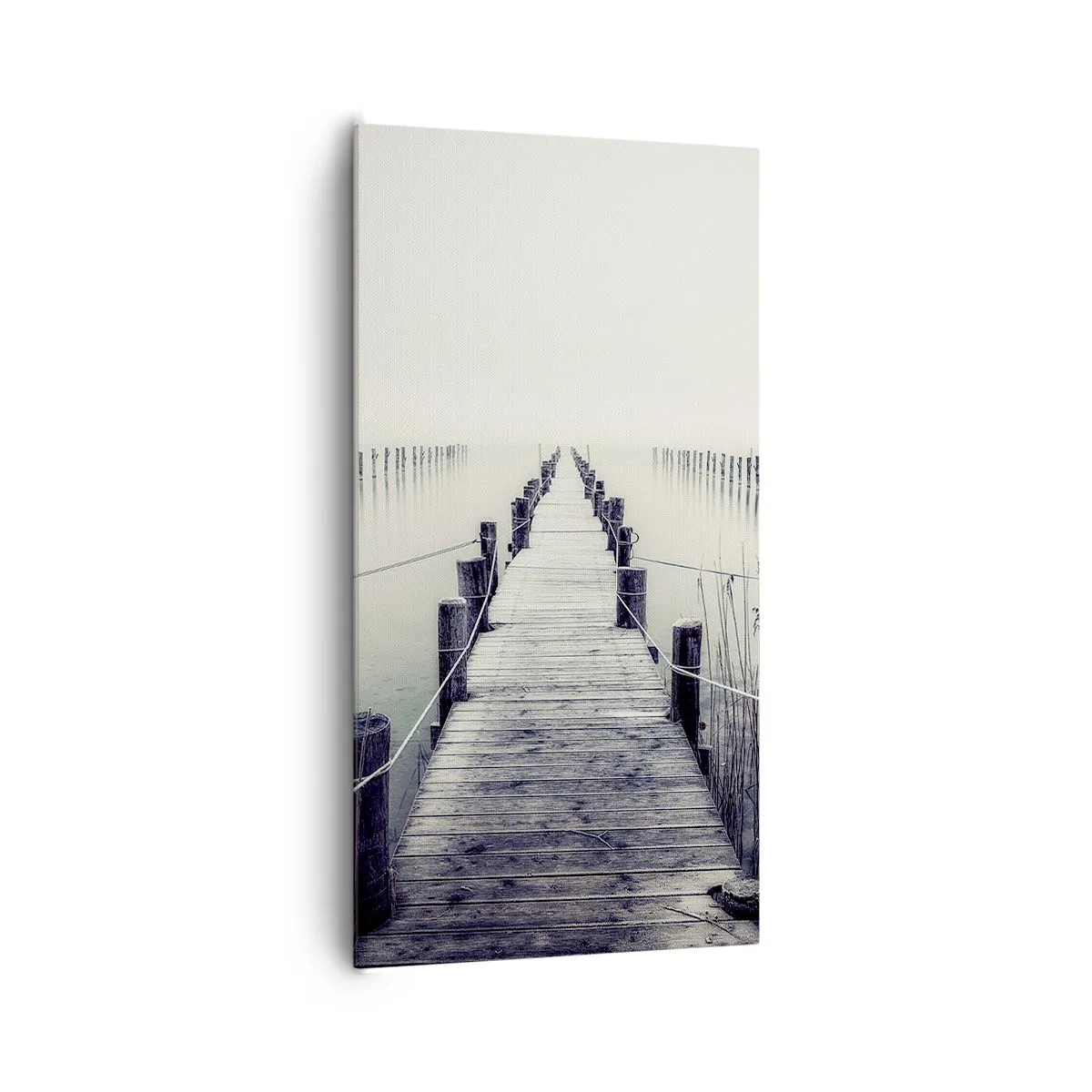 Schilderen op canvas - Dompel jezelf onder in vrede - 65x120 cm