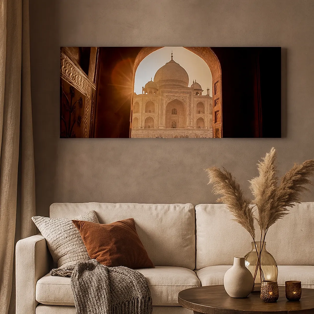 Schilderen op canvas - Een monument voor onaardse liefde - 30x30 cm