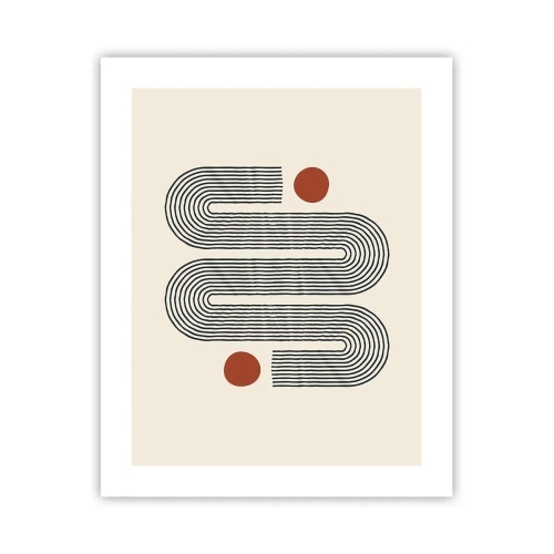 Poster - Van het begin tot het eind - 40x50 cm