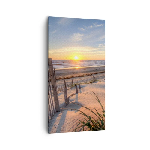 Schilderen op canvas - Glans en schaduw van de wind - 55x100 cm