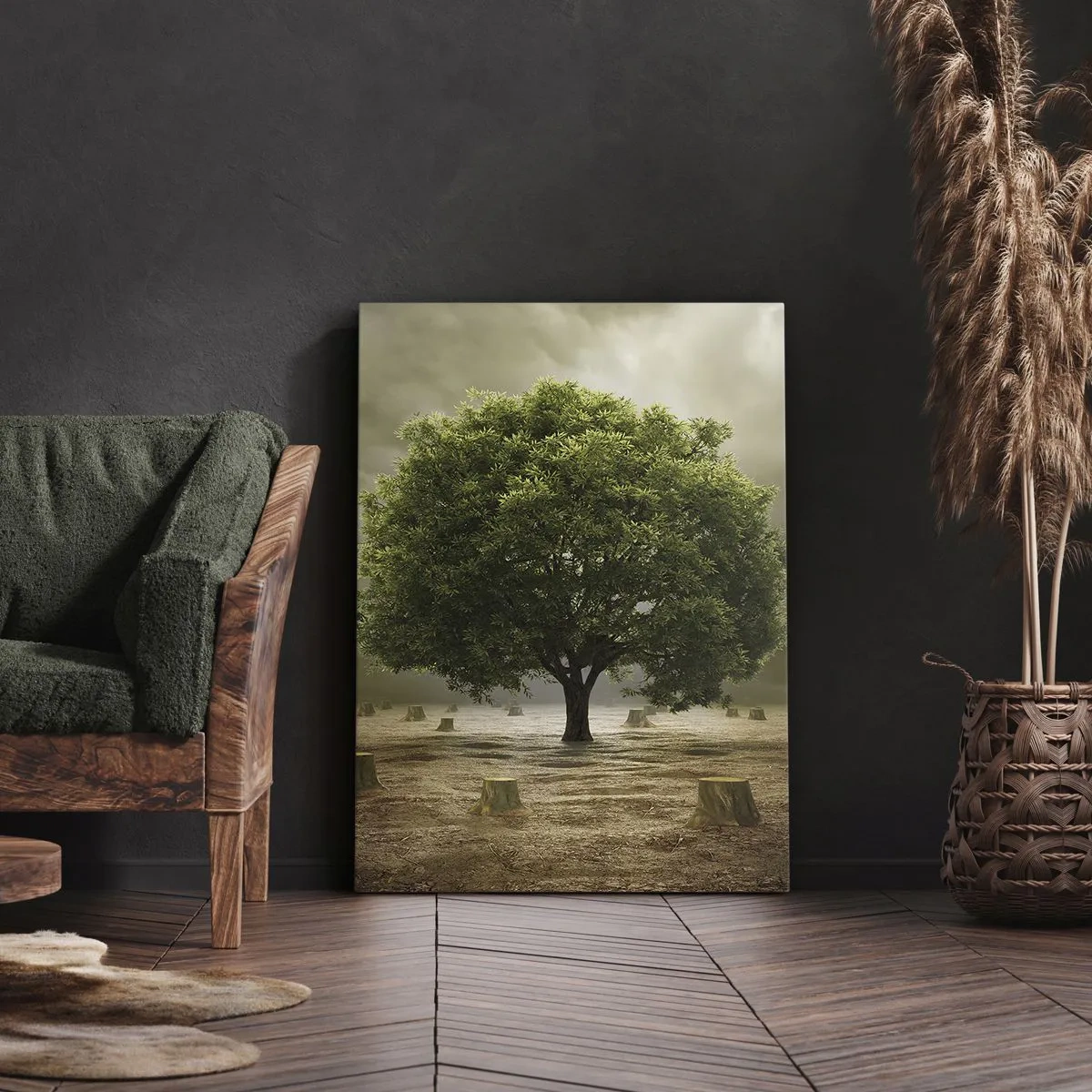 Schilderen op canvas - Alle hoop - 55x100 cm