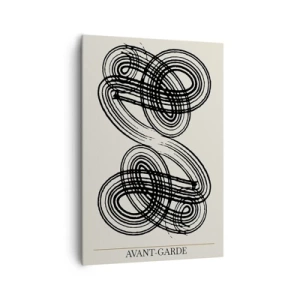 Schilderen op canvas - Het kwam er spontaan uit - 70x100 cm