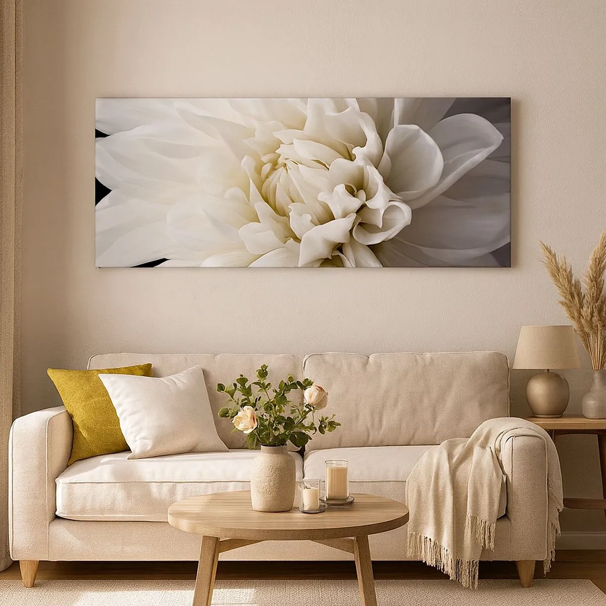 Schilderen op canvas - Ochtend van de bruid - 100x40 cm