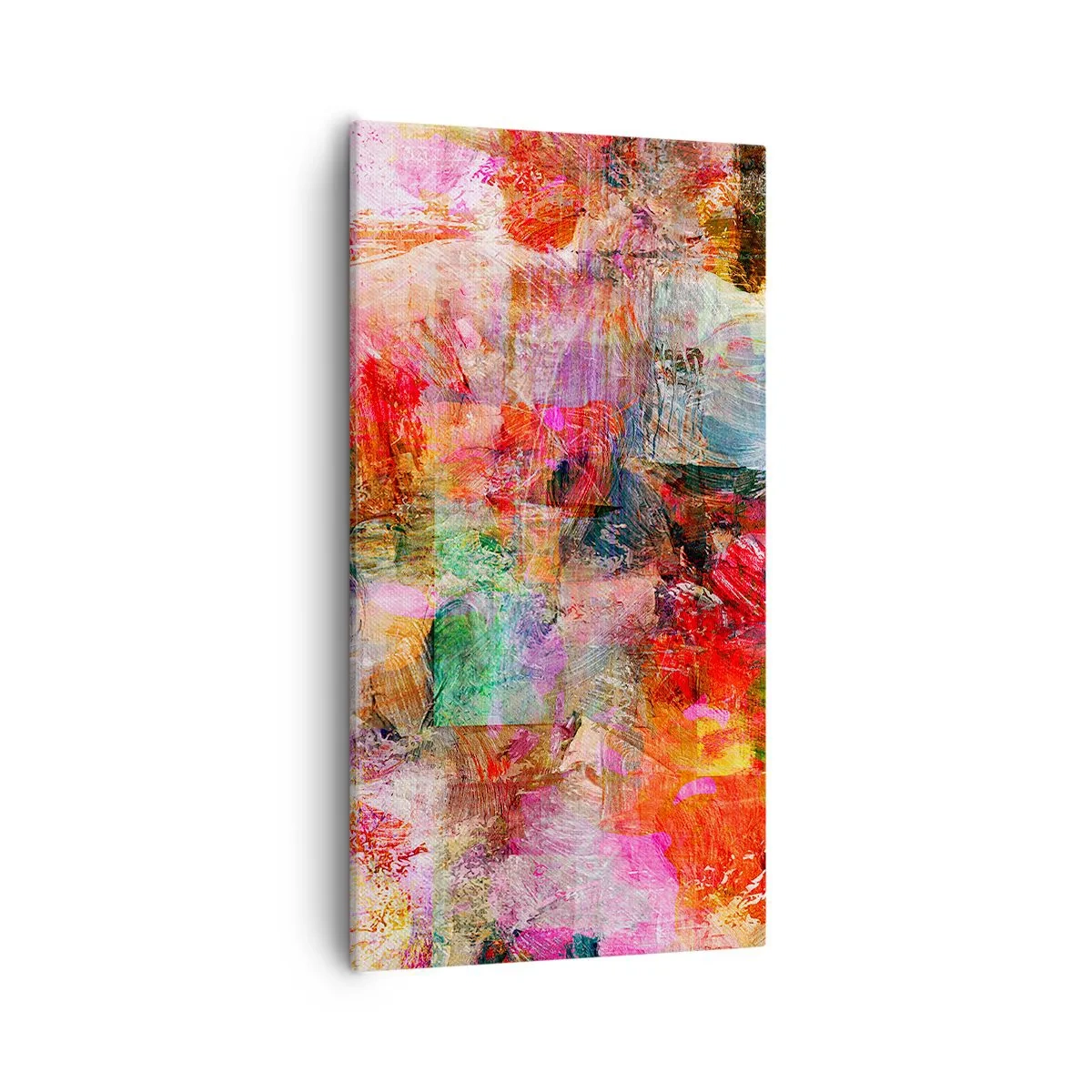 Schilderen op canvas - Een reis door de rozen - 55x100 cm