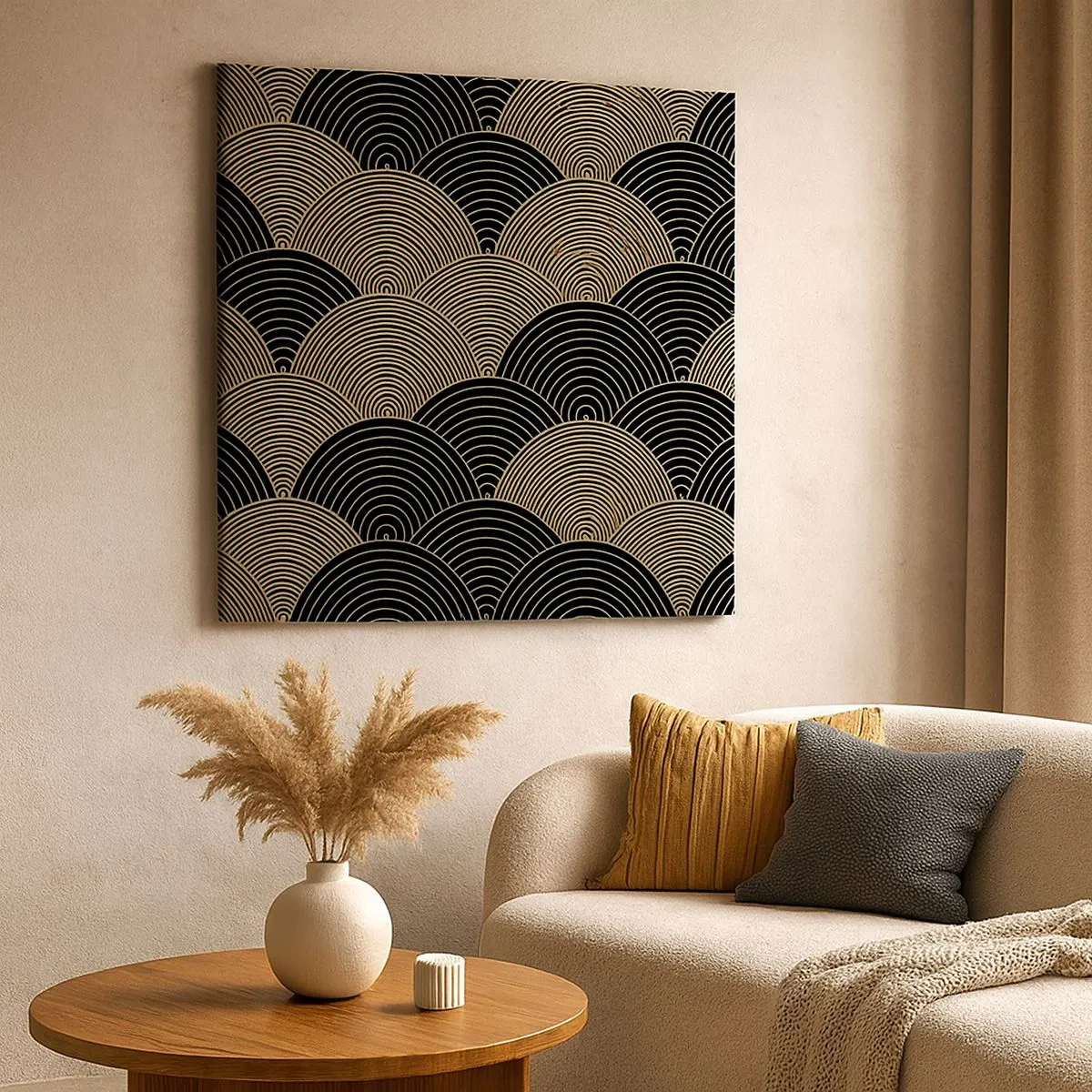 Schilderen op canvas - Eenheid in veelheid - 30x30 cm