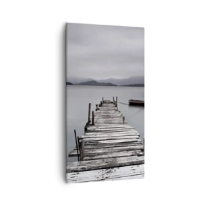 Schilderen op canvas - Je kunt morgen gaan - 55x100 cm