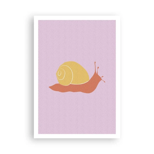 Poster - Er is geen haast - 70x100 cm