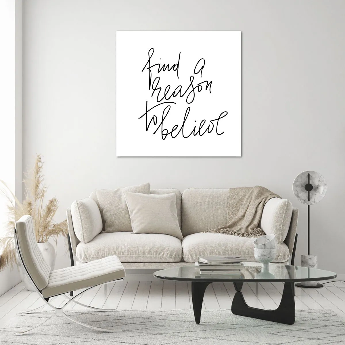 Schilderen op glas - Het is mogelijk - 50x50 cm