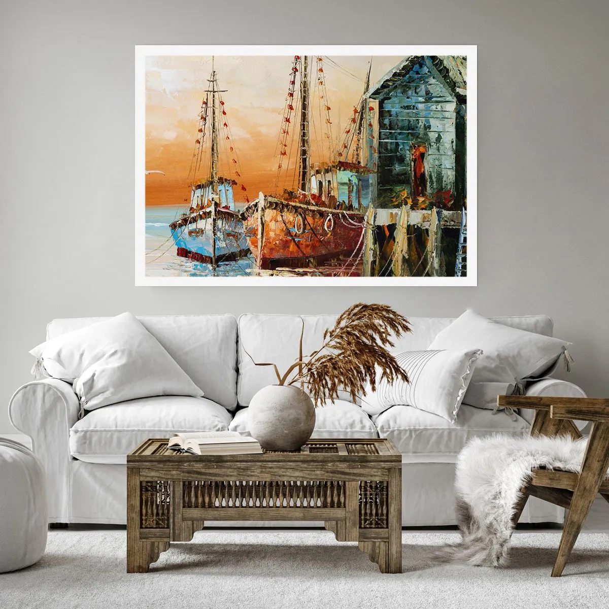 Poster - Een vreedzame terugkeer - 50x40 cm