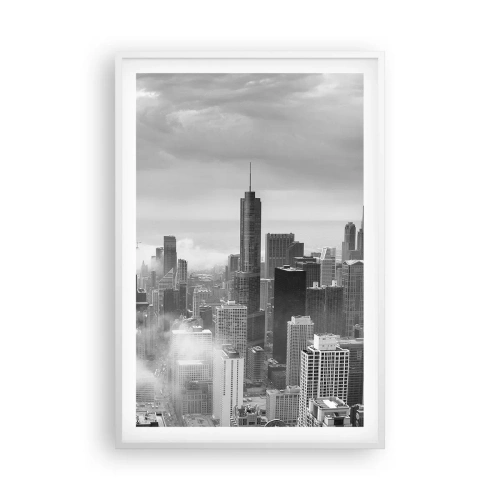 Poster in een witte lijst - Amerikaans landschap - 61x91 cm