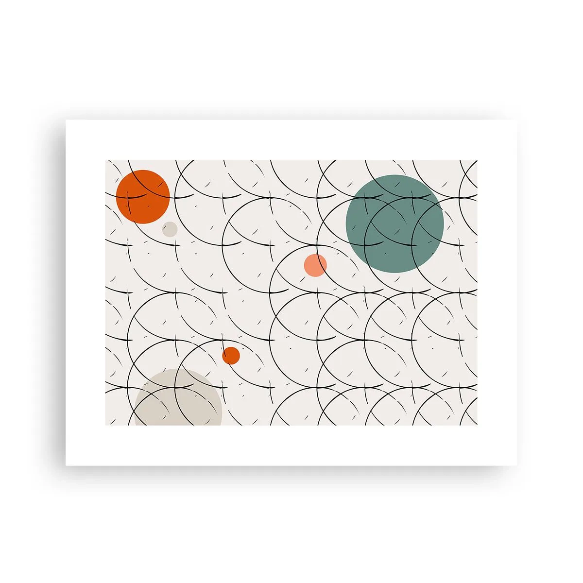 Poster - In de pop-art-sfeer - 40x30 cm