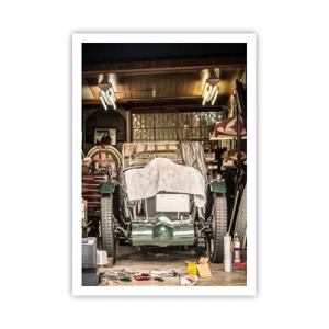 Poster - Terug naar het verleden - 70x100 cm