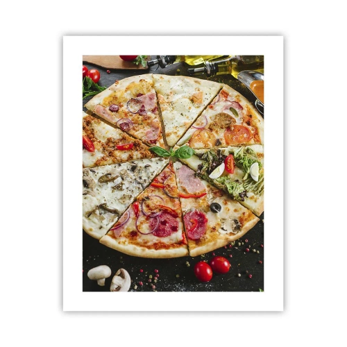 Poster - Een scala aan smaken - 40x50 cm