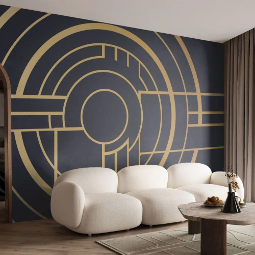 Fotobehang Premium Sand - Draaien van dingen - Abstractie, Deel, Grafisch - 250x175 cm