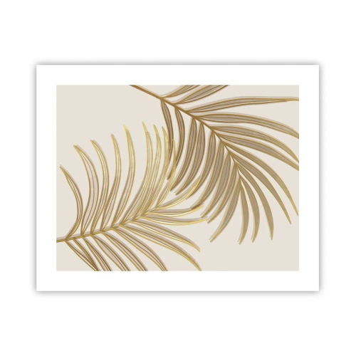 Poster - Gouden Palm! - 50x40 cm
