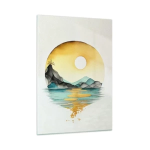 Schilderen op glas - In de cirkel van schoonheid - 50x70 cm