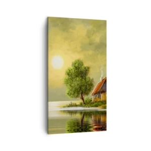 Schilderen op canvas - Mooi, als een foto - 45x80 cm