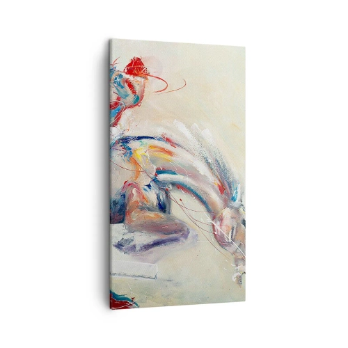 Schilderen op canvas - Hou vol, we vliegen - 45x80 cm