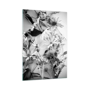 Schilderen op glas - Niet-boeket bloemen - 50x70 cm
