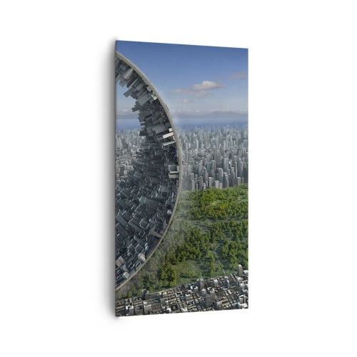 Schilderen op canvas - De natuur is eeuwig - 65x120 cm