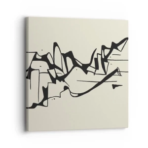 Schilderen op canvas - Misschien een landschap - 30x30 cm