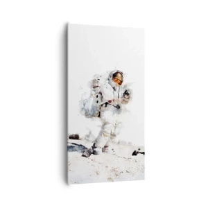 Schilderen op canvas - Gezant van de Aarde - 65x120 cm