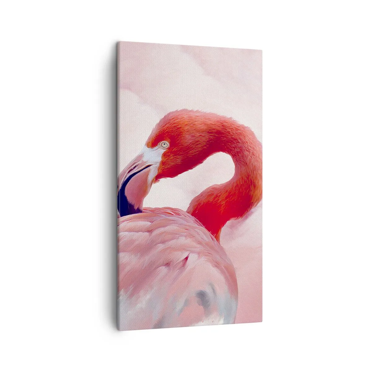 Schilderen op canvas - Vogel schoonheid - 45x80 cm