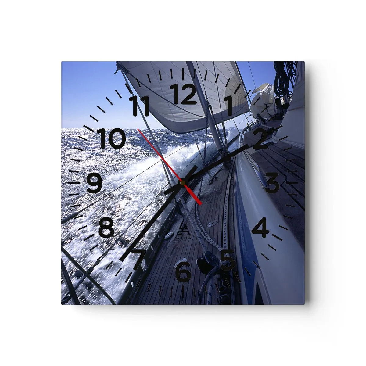 Wandklok - Klok - Ik weet wat het is om een ​​vogel te zijn - 30x30 cm