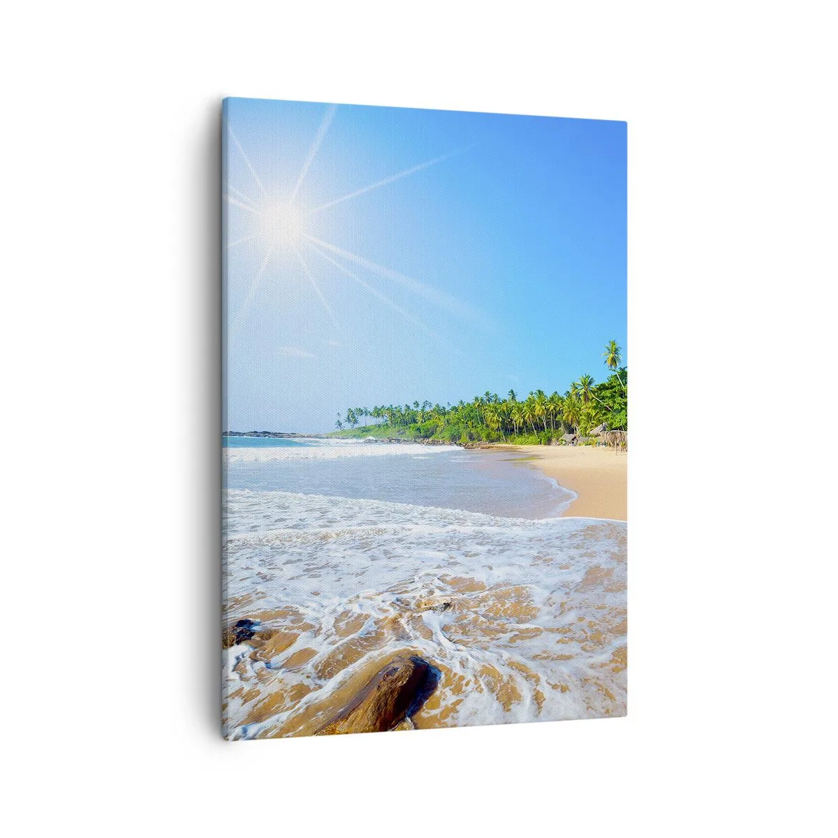 Schilderen op canvas - Een exotische plek voor jou - 50x70 cm