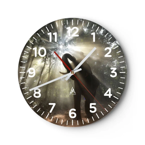 Wandklok - Klok - Onder de gelukkige ster - 40x40 cm