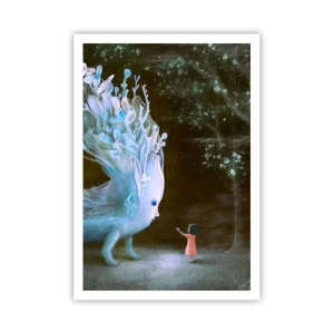 Poster - Fantastische ontmoeting - 70x100 cm