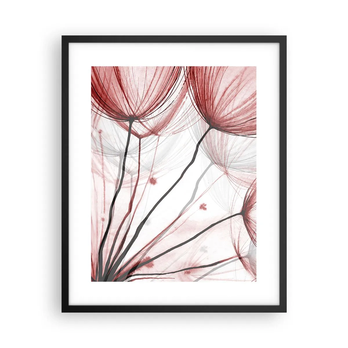 Poster in een zwarte lijst - Vóór het vertrek - 40x50 cm