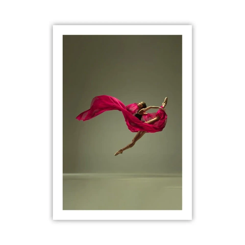 Poster - Dansende vlam - 50x70 cm