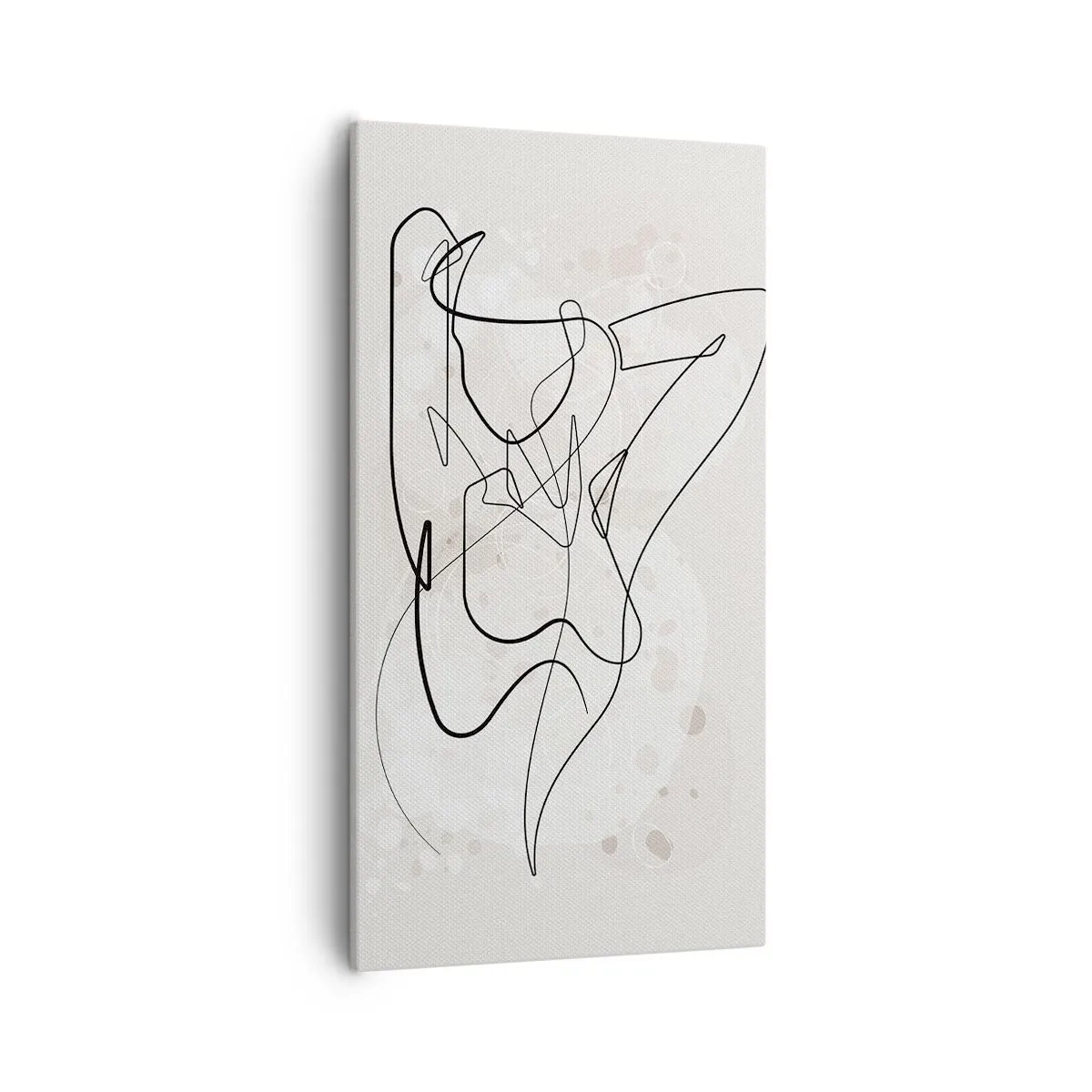 Schilderen op canvas - De kunst van het verleiden - 55x100 cm