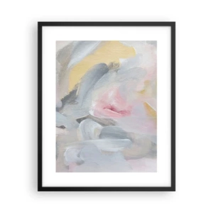 Poster in een zwarte lijst - In een pastelkleurige wereld - 40x50 cm