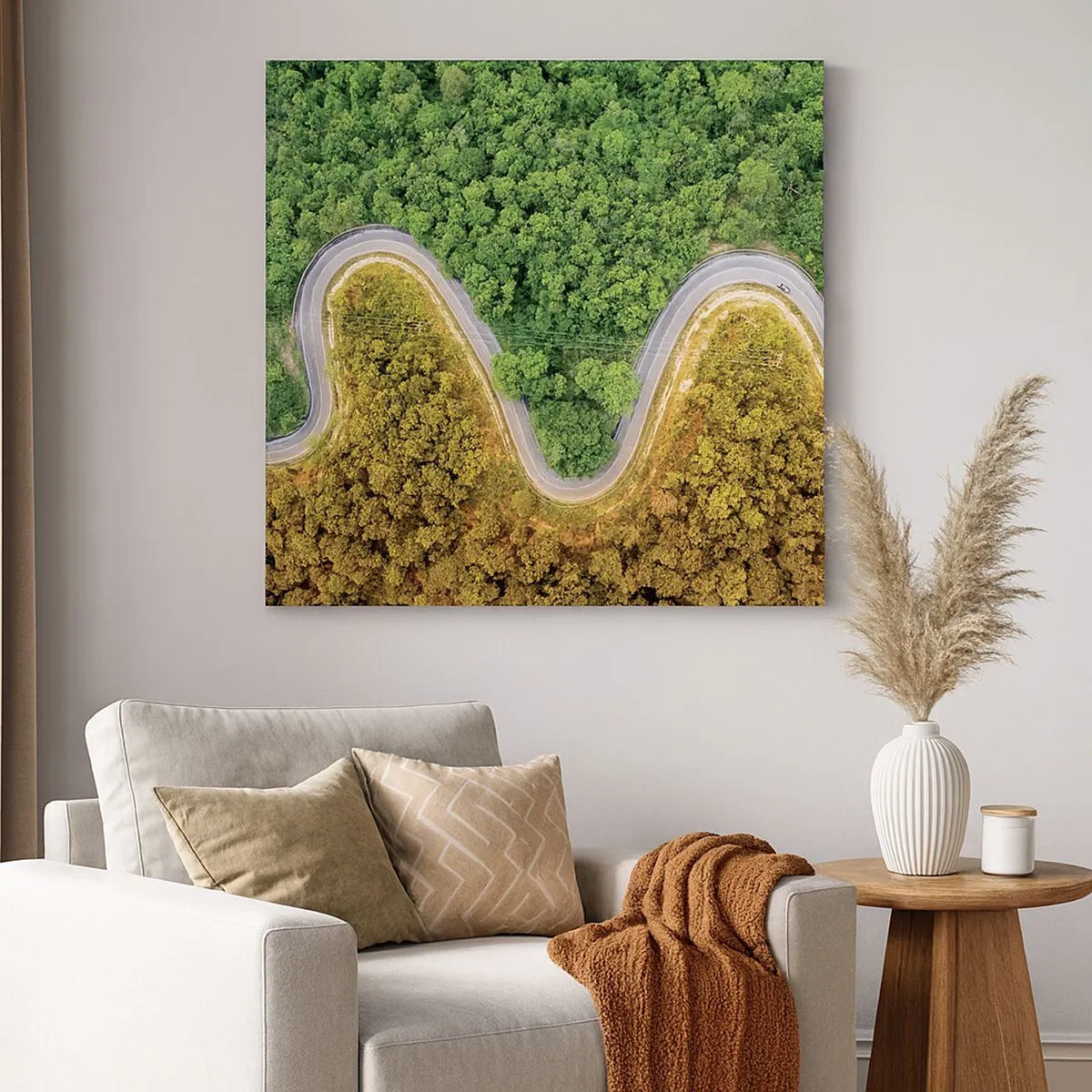 Schilderen op canvas - Grenzen en doorbraken - 30x30 cm