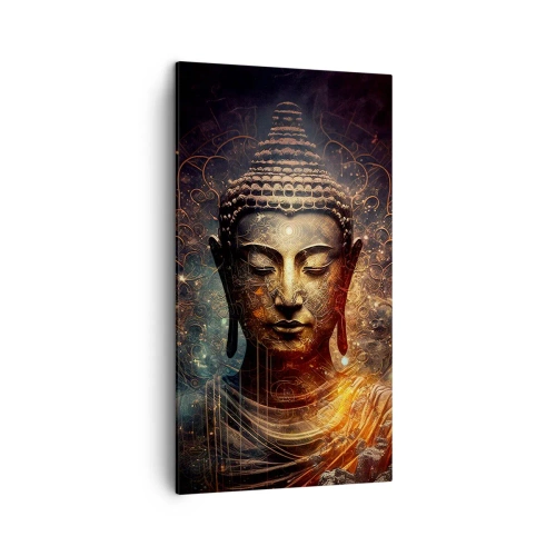 Schilderen op canvas - Geestelijke balans - 45x80 cm