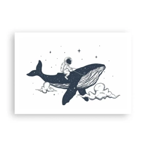Poster - Ruimte avontuur - 100x70 cm