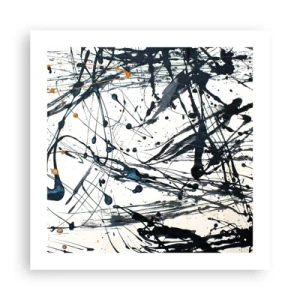 Poster - Expressionistische abstractie - 50x50 cm