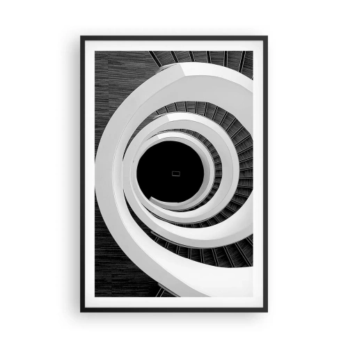 Poster in een zwarte lijst - Tot de kern van de zaak - 61x91 cm