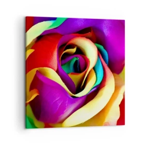 Schilderen op canvas - Het is onmogelijk - 50x50 cm